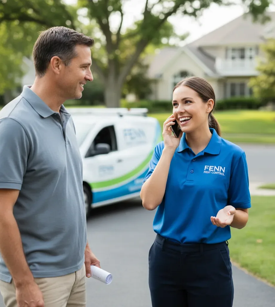 Fenn Pest Control customer support in Mountain Top